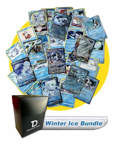 Paquete De Hielo Pokémon Tcg Asortimento 20 Cartas + Ultra