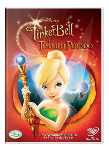 Dvd - Tinker Bell E O Tesouro Perdido