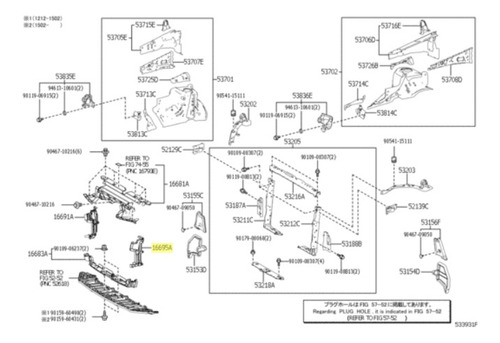 1669526010 Defletor Radiador Lateral Esq Rav4 Original 12 15