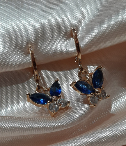 Aretes Colgantes Mariposa