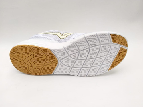 Tênis Vibe Shoes Prolific Branco Dourado Skate Promoção