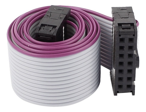 Uxcell Idc 14 Pine Hembra Conectr Duro Conductor Plano Cable