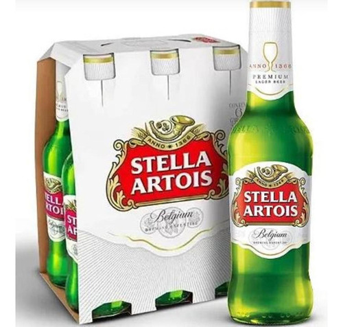 Cerveja Stella Artois Long Neck 330ml - Pale Lager, 5,0% Abv
