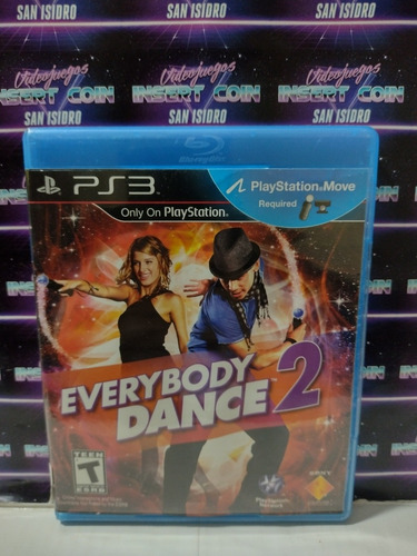 Everybody Dance 2 Play Station 3 Ps3 Juego Move