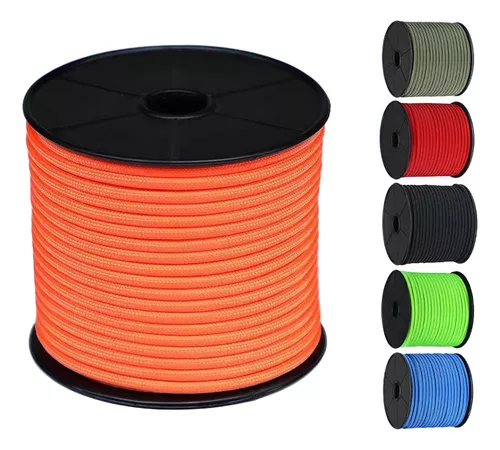 Kit Cuerda Paracord 550 30 Colores Combinado 90m