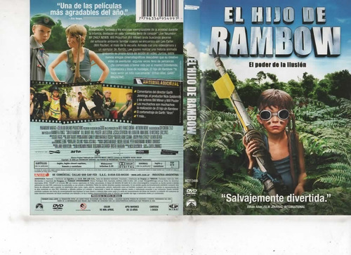 El Hijo De Rambow - Dvd Original - Buen Estado