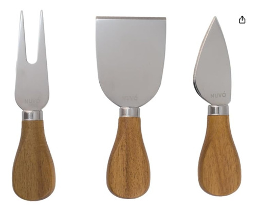 Kit De 3 Utensilios Para Cortar Queso Cheese Knives