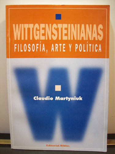 Adp Wittgensteinianas Filosofia Politica Martyniuk / Biblos