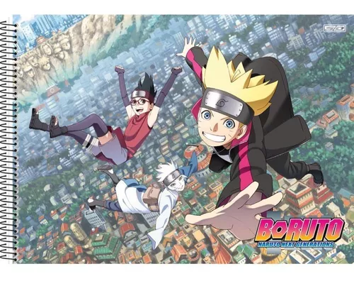 Como desenhar o BORUTO (Naruto) passo a passo, fácil e rápido 