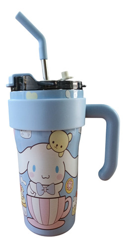 Vaso Termico Cinnamaroll Sanrio Celeste Cinnamaroll