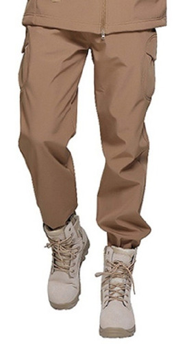 Pantalon Softshell Trekking Impermeable Tactico Outdoor