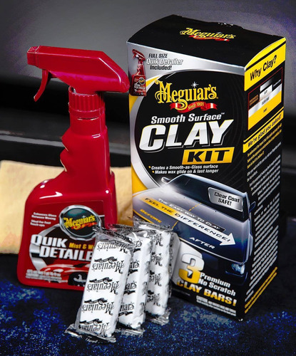 Imagen 3 de 8 de Kit De Descontaminado Meguiars Smooth Surface Clay Kit