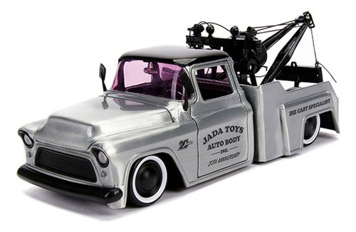 Chevrolet 1955 Stepside Tow Truck- G Jada 20th Annivers 1/24