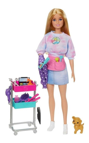 Barbie It Takes Two Muñeca Malibú Estilista Mattel