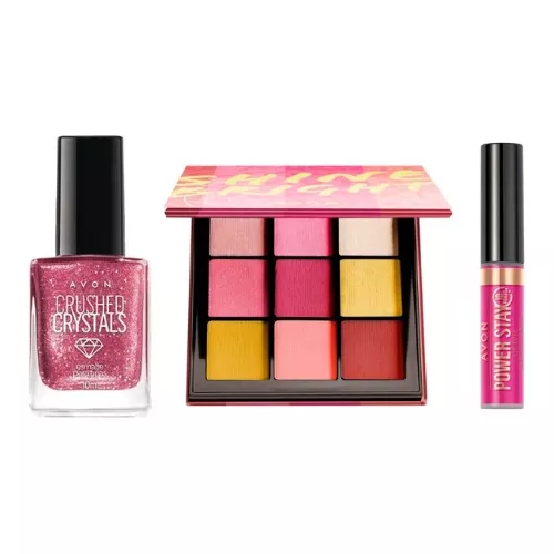 Set De Maquillaje Kit Maybelline Completo Pro Avon Natura