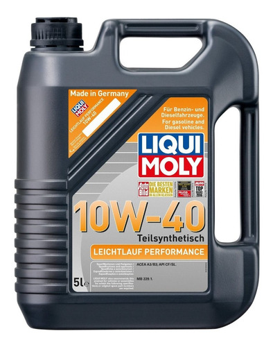 Aceite Semi Sintetico Performance Liqui Moly 10w-40