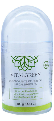 Vital Green Piedra Cristal Polipropileno 100mL