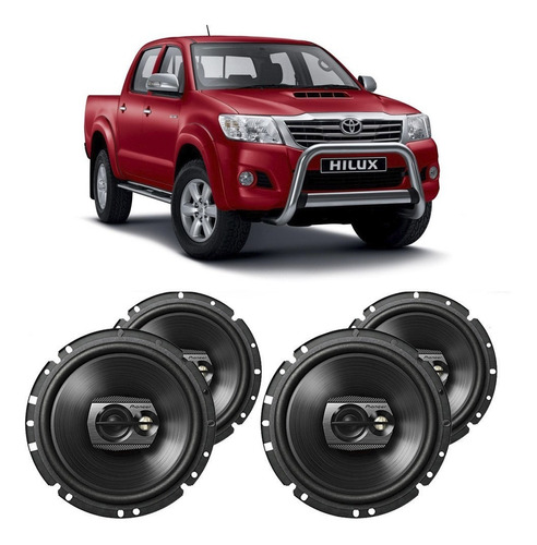 Falante Toyota Hilux 2006 A 2008 200w Rms Automotivo