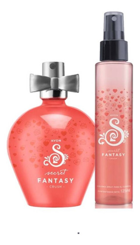 Set Fragancias Avon Secret Fantasy Crush Promo  Envío Gratis