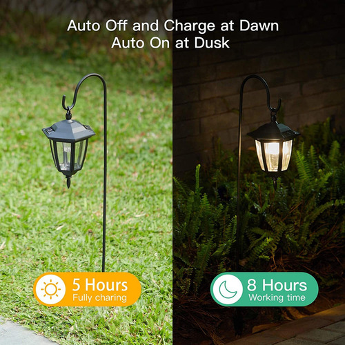 Baliza Led De Jardín Con Forma De Lámpara Solar P Kit 1