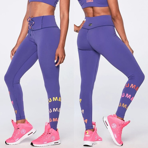 Pantalones Zumba Fitness Zw Wear Para Mujer, Legging Y Baile