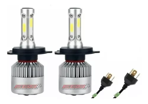 Kit Cree Led H4 C6 Lamparas 6ta Generacion X 2 Unidades