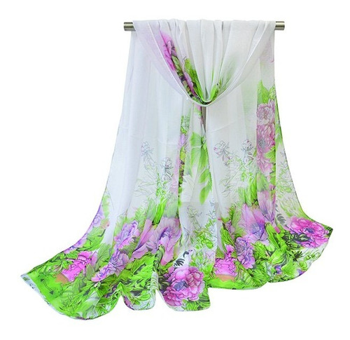 Pashmina Chalina Dama Estampado Floral