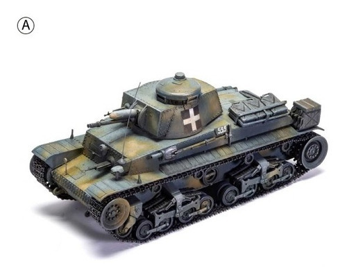 Tanque German Light Tank Pz.kpfw.35(t) Airfix A1362 1:35