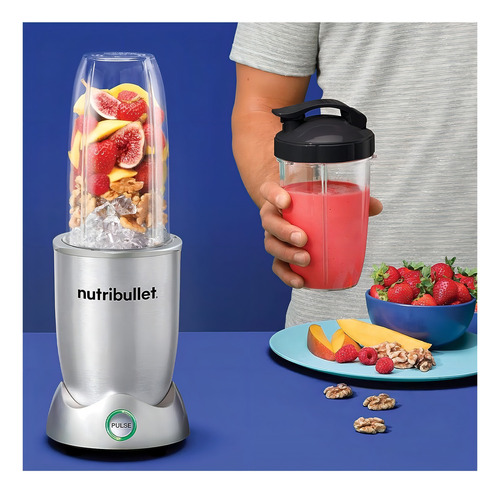 Nutribullet Pro+ Licuadora Personal 1200w, Plata