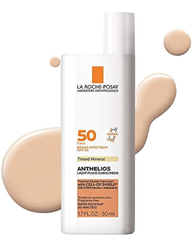 La Roche-posay Anthelios Tinted Sunscreen Spf 50, Fluid Flui