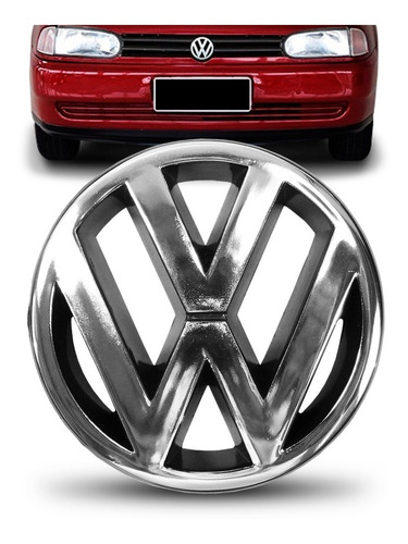Emblema Vw Gol Bola 95 96 A 03 Special G2 Cromado Volkswagen