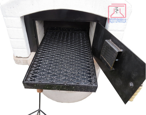 Imagen 2 de 4 de Horno Tipo Barro Con Pala Y Bandeja Con Parrilla Enlozada
