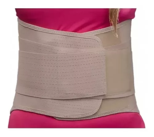 Soporte Faja Sacro Lumbar Ortopedica Reforzada 12 Pulgadas