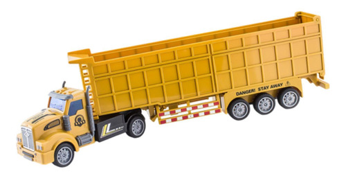 Camión Transportador De Juguete De 33 Centímetros Amarillo