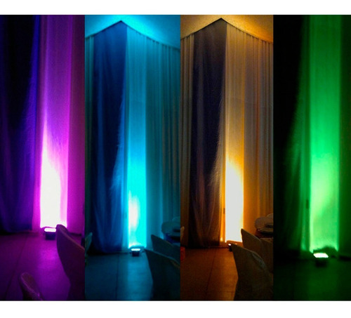 Reflector Led 10w Rgb Multicolor Colores Decoracion Ip65