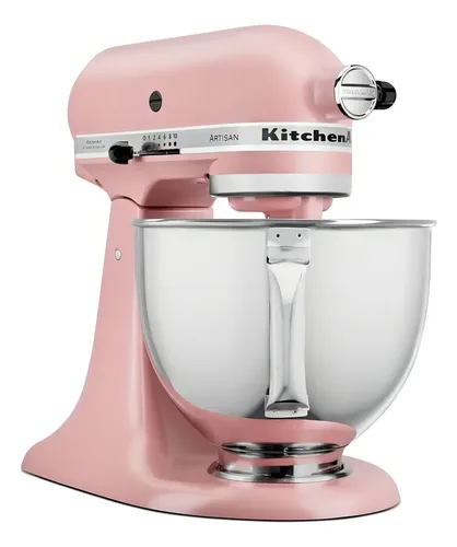 Batedeira com pedestal KitchenAid Artisan KEA33 dried rose 60 Hz