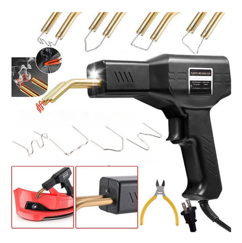 Soldadores Eléctricos Grapadoras Calientes Máquina Grapa Pvc