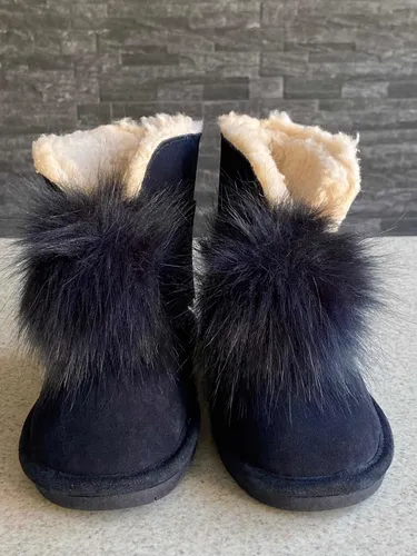 Botas Bearpaw Modelo Libby Pom Pom Originales Para Dama MercadoLibre