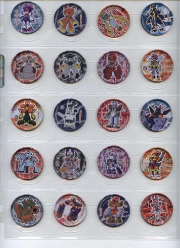 Colección De 140 Tazos Medabots Normal Y Metálix Sabritas (Usado)