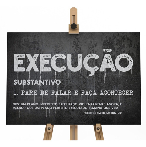 Quadro Decorativo Execução Gigante 122x92