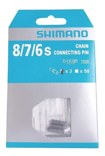 Conexión de cadena Shimano de 3 pines, 6 V, 7 V, 8 V Hg, Ig Speed, MTB