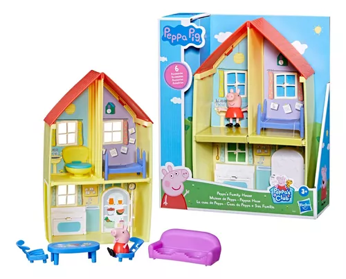 Playset - Peppa Pig - Casa da Peppa e Sua Família - Hasbro