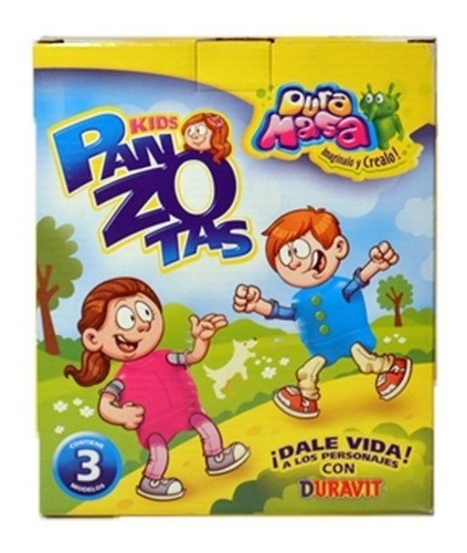 Masas Plastilinas Panzotas Niños Duravit 727 Color Multicolor
