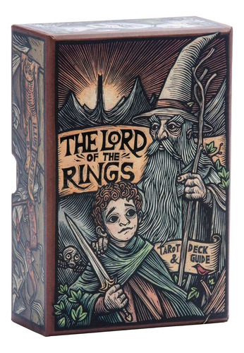 Tarot Lord Of The Rings (cartas + Libro Guía), De Casey Gilly, Tomas Hijo. Editorial Insight Editions, Tapa Blanda En Inglés