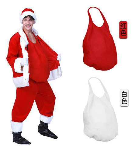 Disfraz Acolchado Falso Con Accesorio Navideño Para El Vient