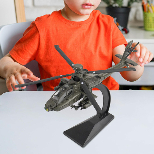 Modelo De Avión De Helicóptero Fundido A Presión A Escala .