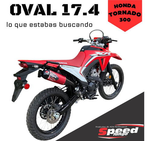 Speed Tango Escape Oval 17.4 Pro - Honda Tornado 300