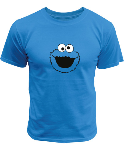 Playera De Cookie Monster Monstruo Come Galletas De Sesame S