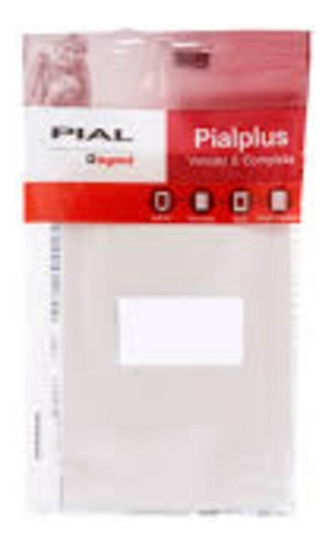 Placa 4x2 Pial Plus 618505 Branca 1 Posto Horizontal