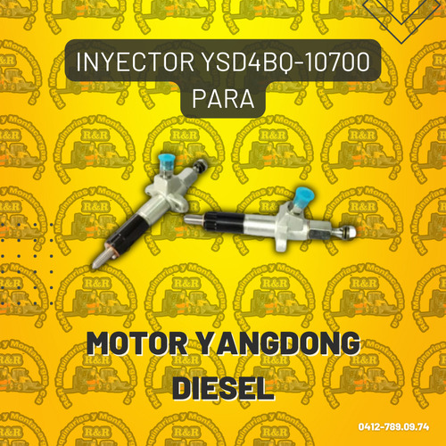 Inyector Ysd4bq-10700 Para Motor Yangdong Diesel